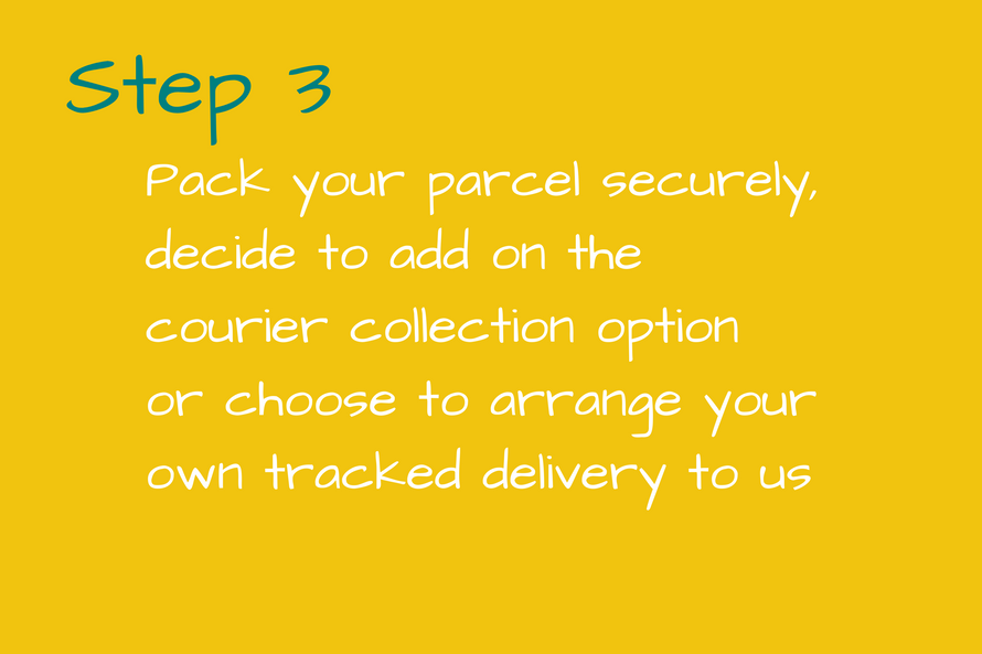 Mistere Transfers step 3 how to send your dvd transfer order to us