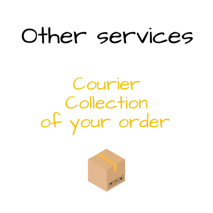 We will arrange for a Courier to collect your Transfer order from your Address and deliver it direct to us. After placing your order we will contact you to arrange the collection.