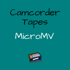 MicroMV Tape transferred Choose the option of a transfer to DVD or Memory Stick transfer of 1 MicroMV Tape MicroMV transfer to DVD